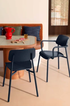 CHAISE BOIS TEINTÉ