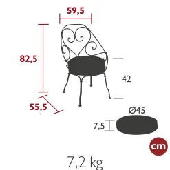 FAUTEUIL CABRIOLET