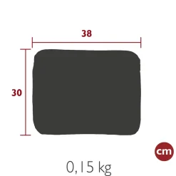 GALETTE BISTRO OUTDOOR 38 X 30 CM