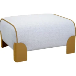 GRAND POUF MOUCHETÉ