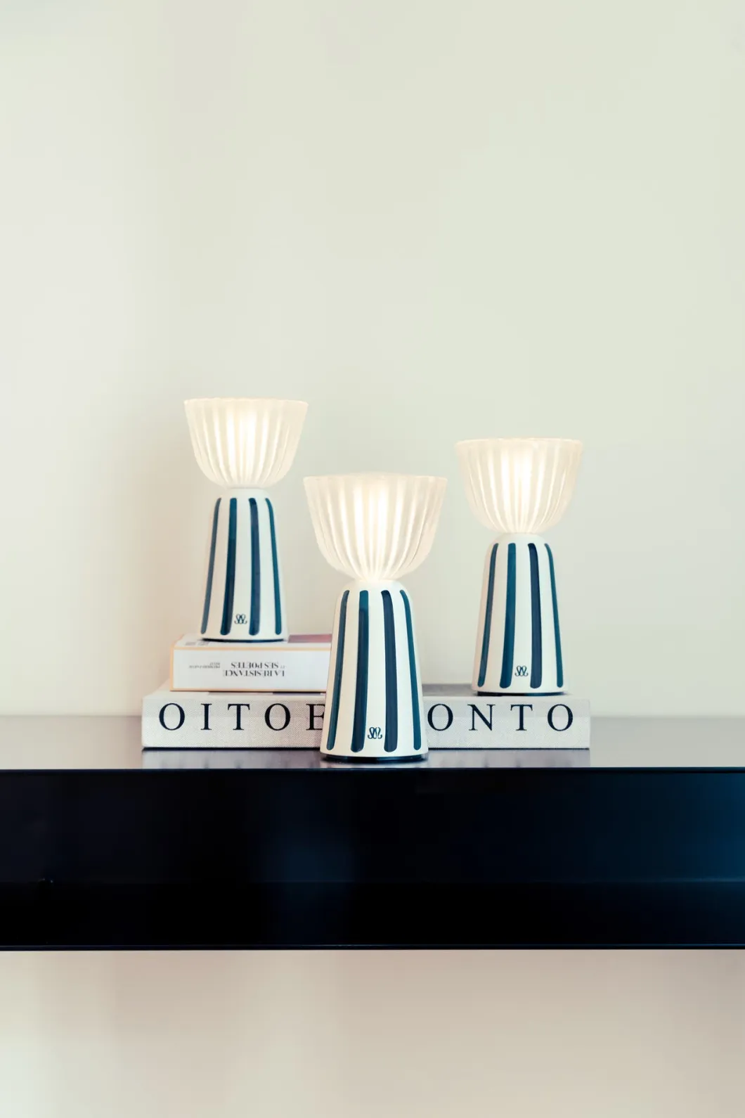 LAMPE H.20 CM MAISON SARAH LAVOINE x FERMOB ECRU