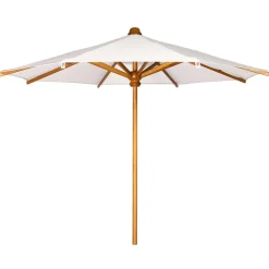 PARASOL Ø 250 CM FINITION PARAPLUIE TRESSE BLANCHE