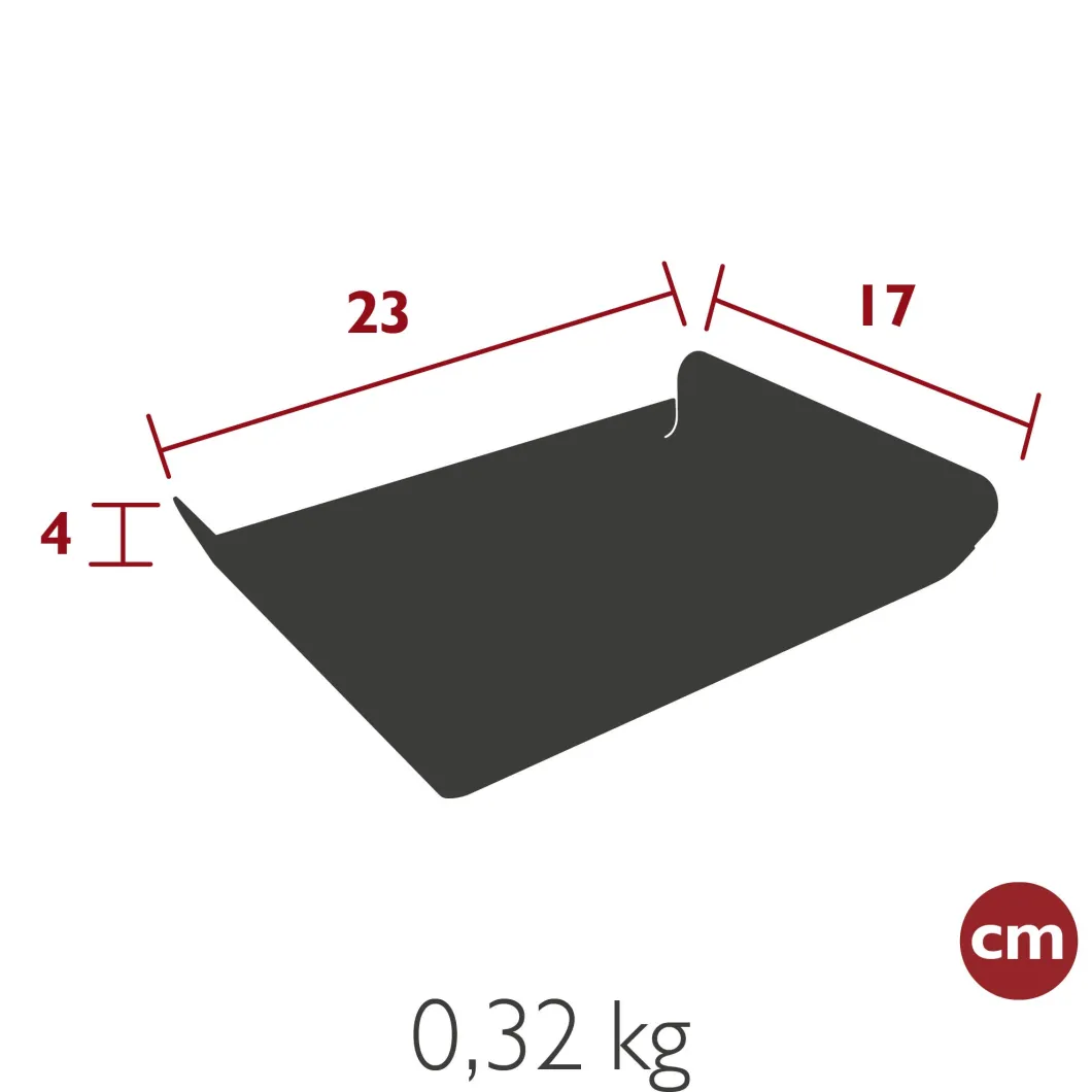 PLATEAU 23 X 17 CM
