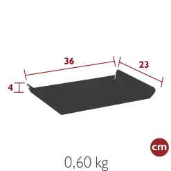 PLATEAU 36 X 23.5 CM