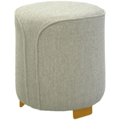 POUF ROND BOUCLETTE