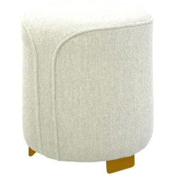 POUF ROND BOUCLETTE