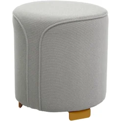 POUF ROND CHINÉ