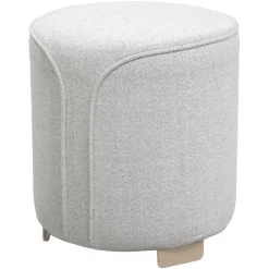 POUF ROND MOUCHETÉ
