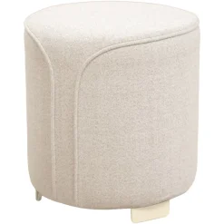 POUF ROND MOUCHETÉ