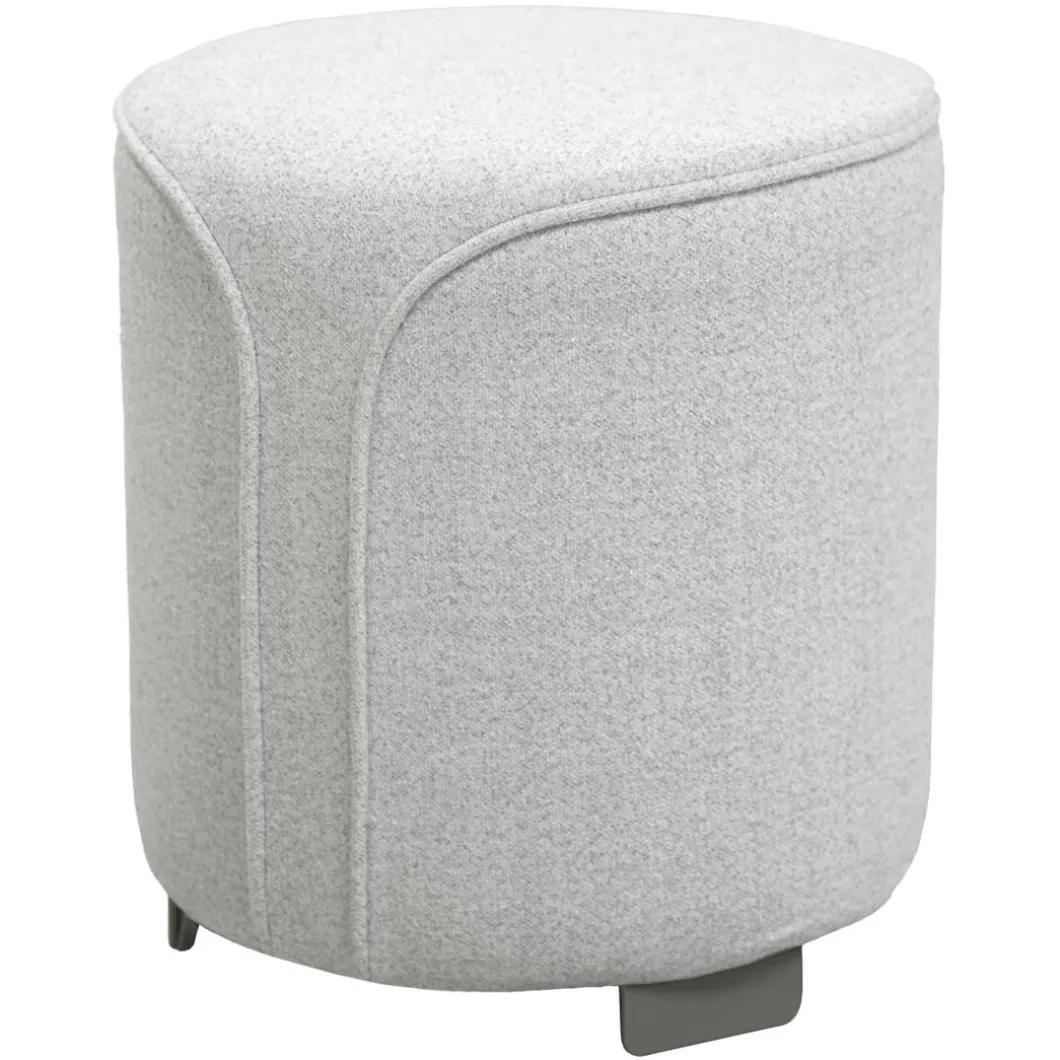 POUF ROND MOUCHETÉ