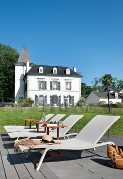 TABLE BASSE DÉPORTÉE Ø 48 CM