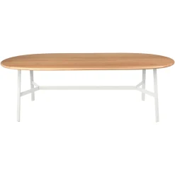 TABLE CHÊNE OVALE 220 X 95 CM