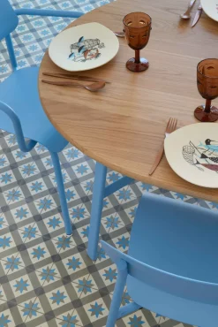 TABLE CHÊNE OVALE 220 X 95 CM