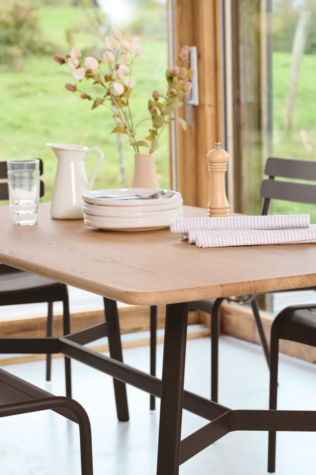 TABLE CHÊNE 180 x 90 CM