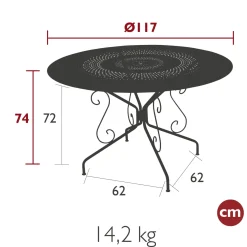 TABLE Ø 117 CM