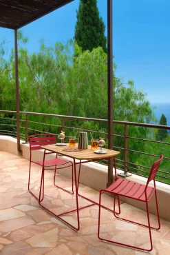 TABLE TECK 90 X 60 CM