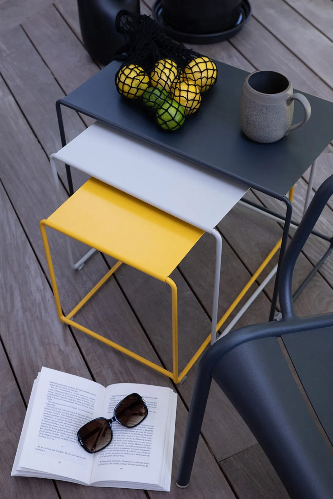 TRILOGIE DE TABLES BASSES GIGOGNES