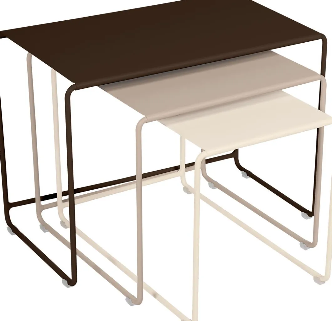 TRILOGIE DE TABLES BASSES GIGOGNES
