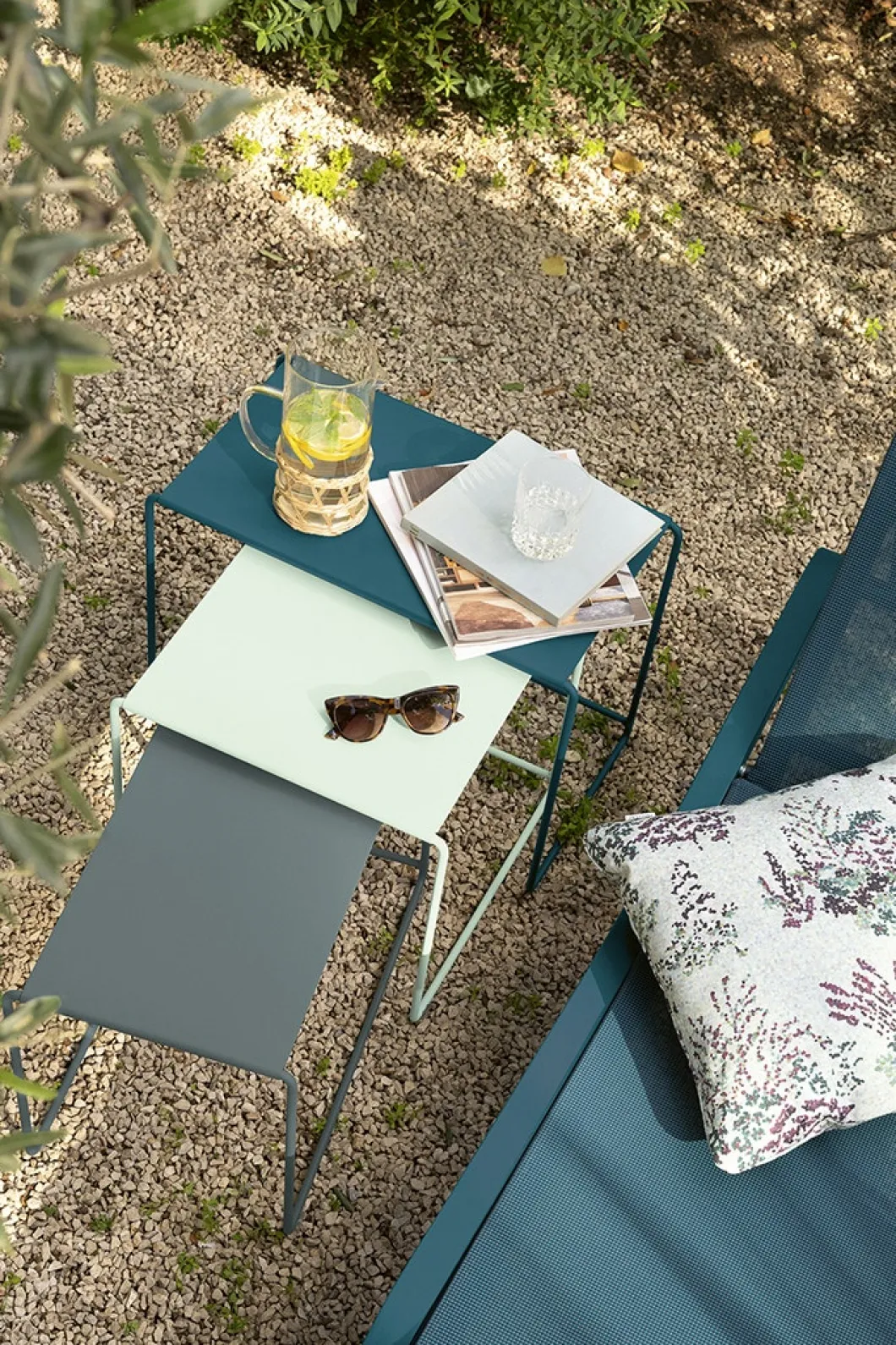 TRILOGIE DE TABLES BASSES GIGOGNES