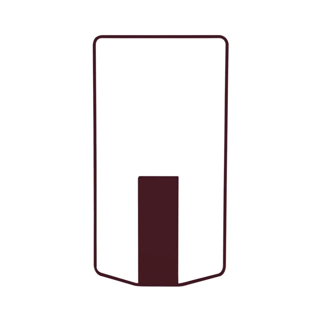 VASE RECTANGULAIRE H 62 CM
