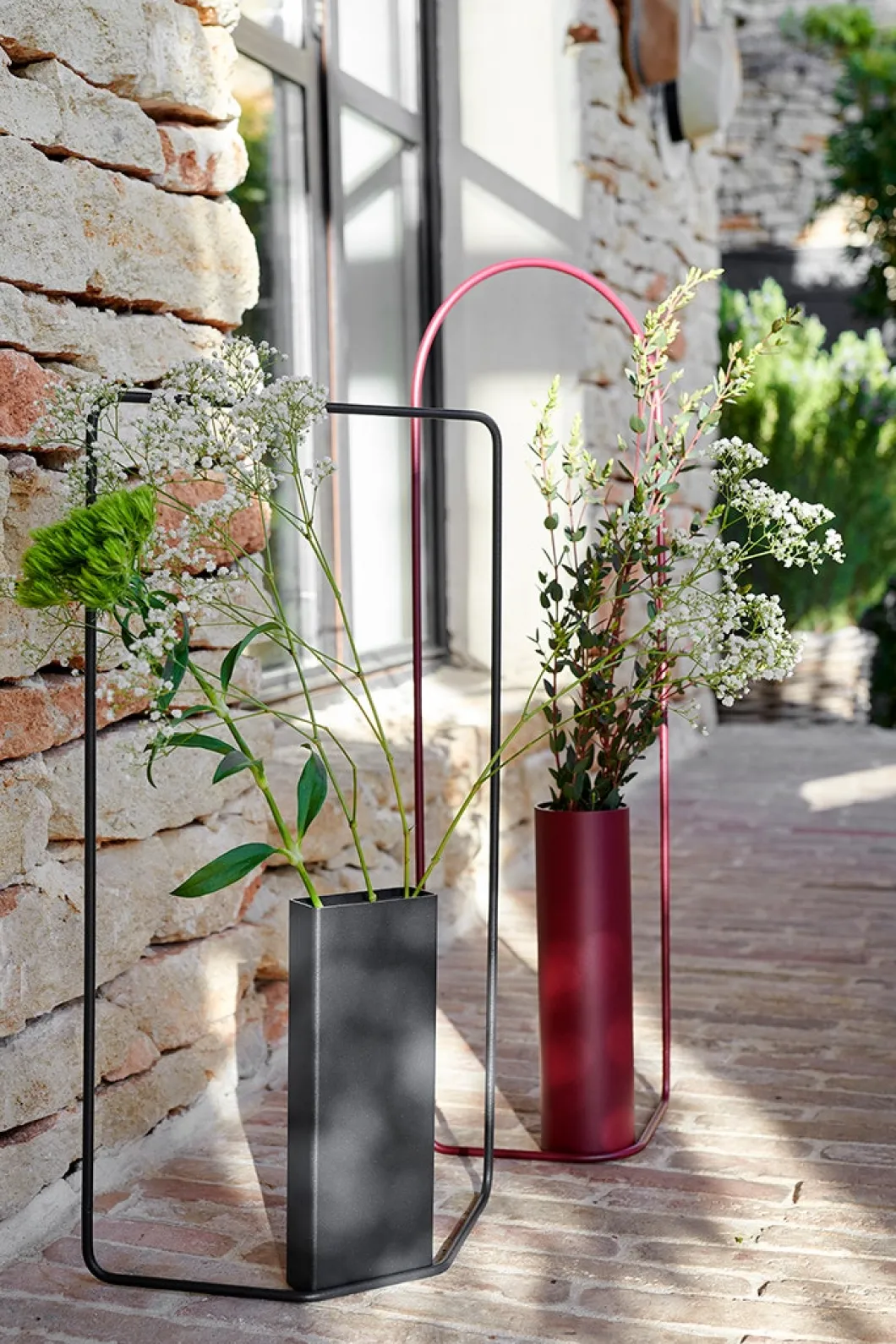 VASE RECTANGULAIRE H 62 CM